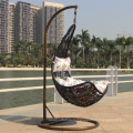 PE rattan garden Swing chair outdoor egg chair